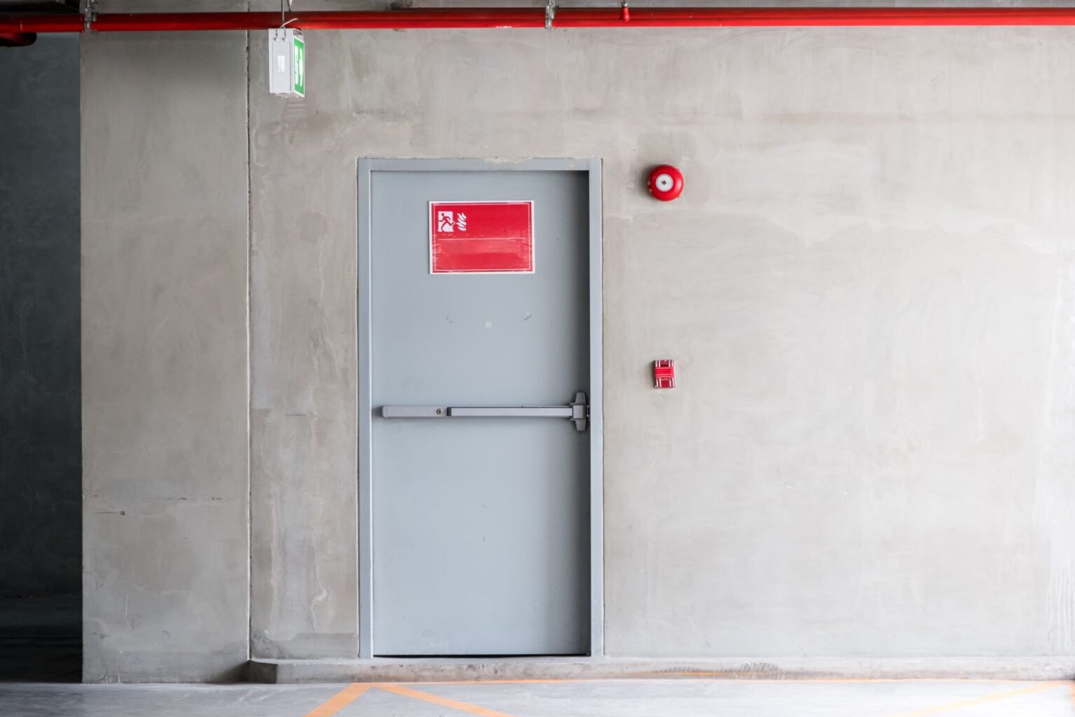 Fire doors and emergency exits