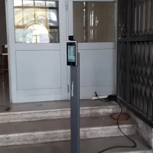 Sistema di controllo della temperatura con termoscanner presso Palazzo della Gran Guardia di Verona