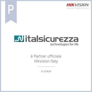 Certificazione che dichiara Italsicurezza partner platinum Hikvision