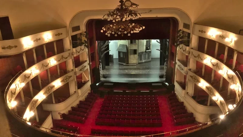 Palco del Teatro Nuovo di Verona